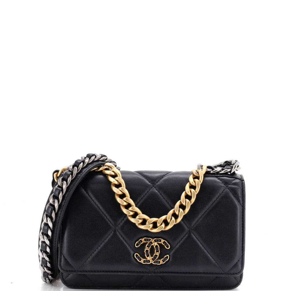 Chanel 19 Wallet On Chain Quilted #336249C29B